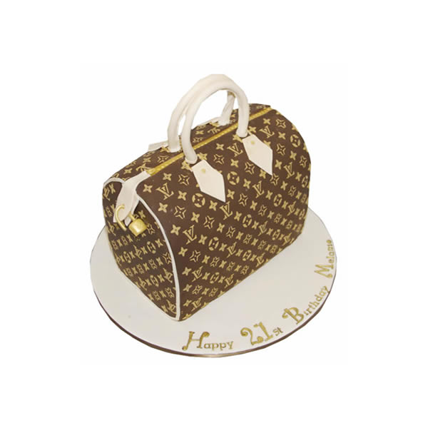 birthday cake louis vuitton bag cake