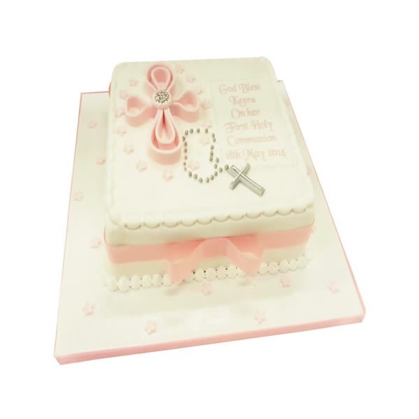 Communion Square Cake