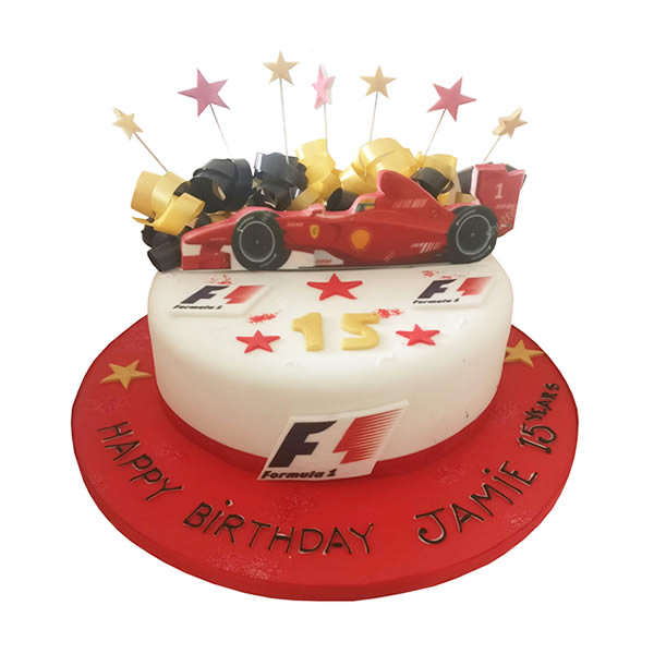 F1 Formula One Edible Icing Cake Topper 03 – the caker online