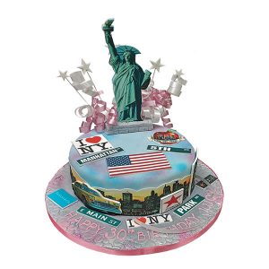 New York Birthday Cake