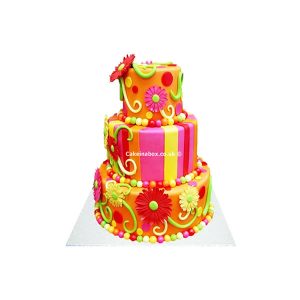 Flower-Power-Birthday-Cake