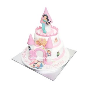 Princess-Castle Cake