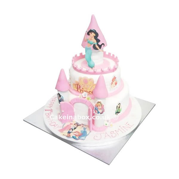 Princess-Castle Cake