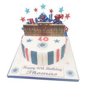 Rangers Birthday Cake