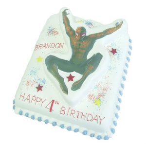 Superhero Birthday Cake